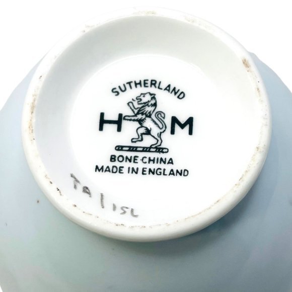 Sutherland H M Fine Bone China Tea Cup And Saucer Set Vintage Made in England - Picture 10 of 10